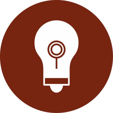 vektör ampul simgesi