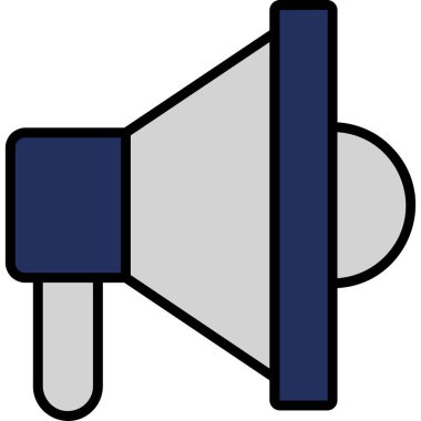 anons hoparlörü. vektör illüstrasyonu