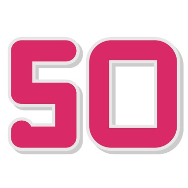 0 numara vektör logosu tasarımı