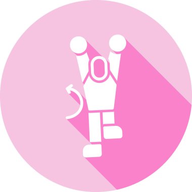 Şirin bir çizgi film karakterinin vektör çizimi