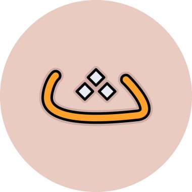 Elmas simgesinin vektör illüstrasyonu