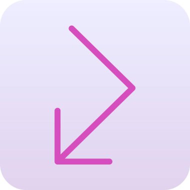 Projeniz için sol yön ok simgesi