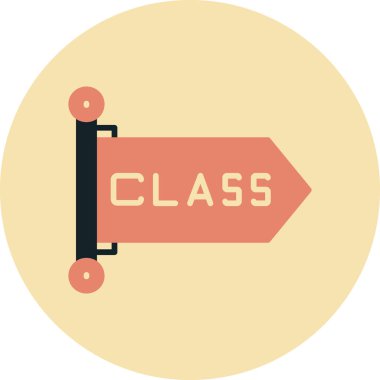 okul simgesi vektör illüstrasyonu