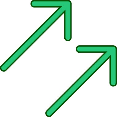 yön ikonu vektör illüstrasyonu