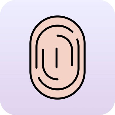 Modern bir simgenin vektör illüstrasyonu