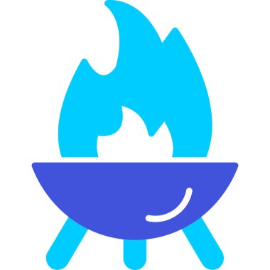 Ateş Ateş Ateş simgesi ile doldurulmuş - özet biçimi