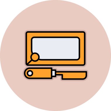 vektör bilgisayar simgesi illüstrasyonu