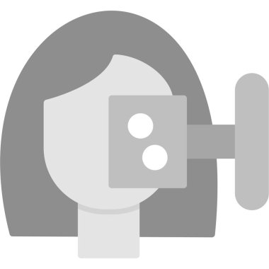 Kamera. Web simgesi basit illüstrasyon