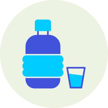 Su. Web simgesi basit tasarım