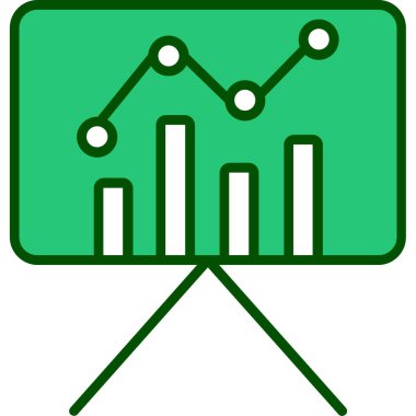 Grafik. Web simgesi basit illüstrasyon