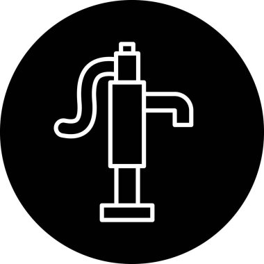 vektör benzin istasyonu simgesi