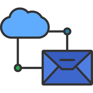 Bulut deposu. Basit tasarım