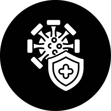 vektör kalkan simgesi, vektör illüstrasyonu