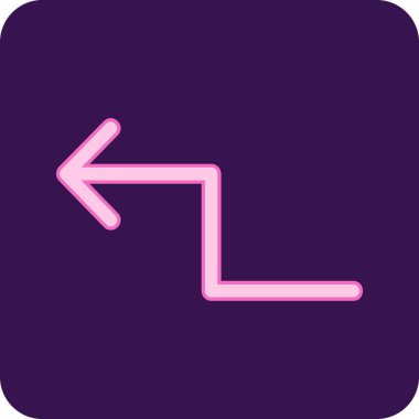 ok simgesi vektör illüstrasyonu