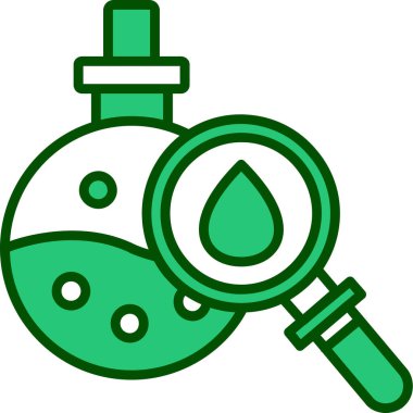 Kimyasal şişe. Basit tasarım