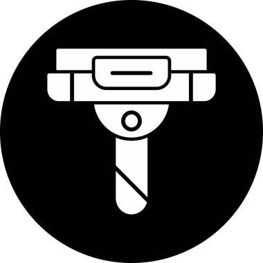 Bir inşaat simgesinin vektör illüstrasyonu