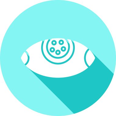 Göz simgesi vektör illüstrasyonu