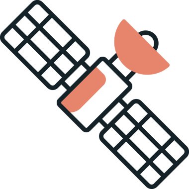 Kahve makinesi simgesi, vektör illüstrasyonu