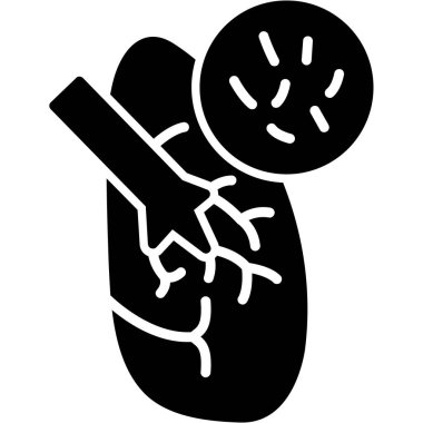 İnsan vücudunun vektör çizimi, tıbbi simge