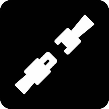 Modern oto tamir simgesinin vektör illüstrasyonu