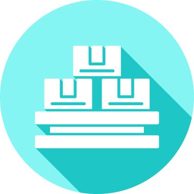 Kek ikonu düz stil.