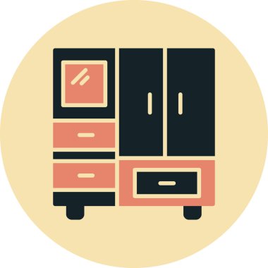 Otobüs. Web simgesi basit illüstrasyon