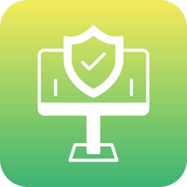 vektör kalkan simgesi, vektör illüstrasyonu