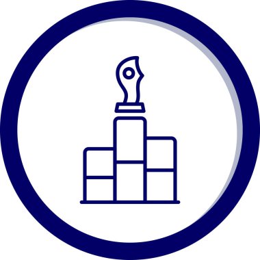 Lamba. Web simgesi basit tasarım