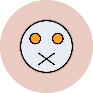 Cadılar Bayramı. Web simgesi basit illüstrasyon