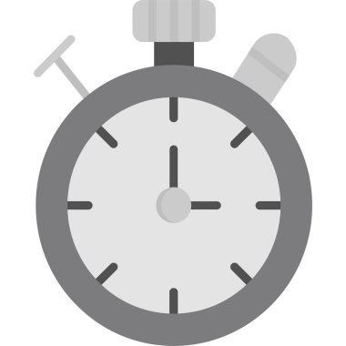 Kronometre vektör simgesi. Çizim. vektör