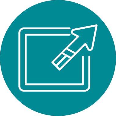 seo modern simgesinin vektör illüstrasyonu