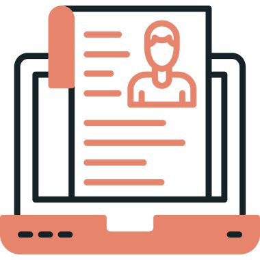 Devam et. Web simgesi basit illüstrasyon