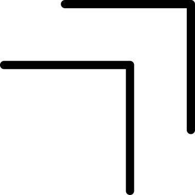 Modern bir simgenin vektör illüstrasyonu