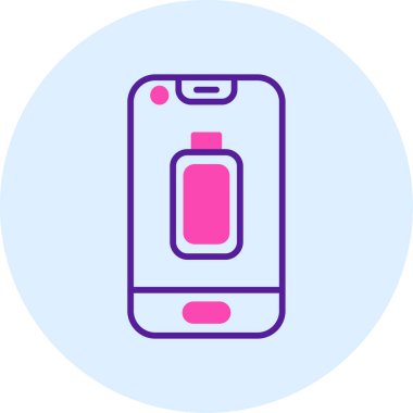 telefon simgesi, vektör illüstrasyonu