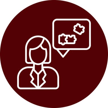 Konuşma balonu olan bir adamın vektör çizimi