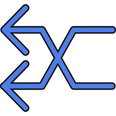 Ok. Web simgesi basit illüstrasyon