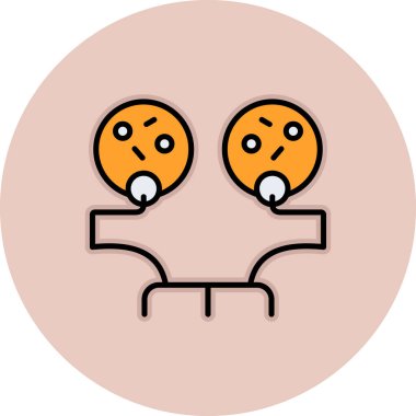 Bebeğim. Web simgesi basit tasarım