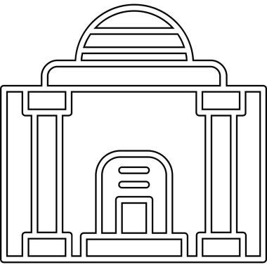 taslak biçiminde mimari yapı simgesi oluşturma