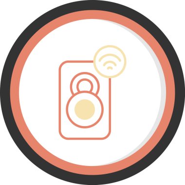 wifi vektör simgesi modern basit illüstrasyon