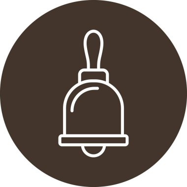 Bir çanın vektör illüstrasyonu