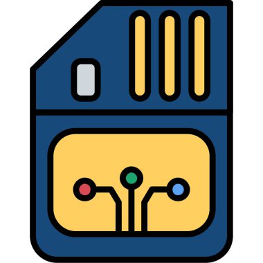 veri depolama teknolojisi simgesi