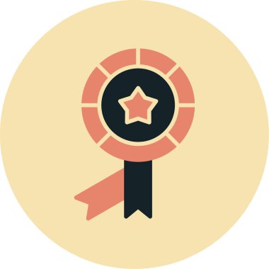 Ödül. Web simgesi basit illüstrasyon