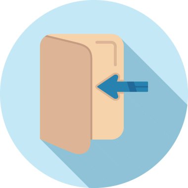 bıçak düz vektör simgesi