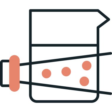 Boya fırçası. Basit resimleme