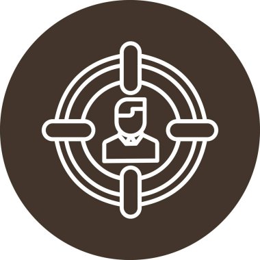 seo modern simgesinin vektör illüstrasyonu