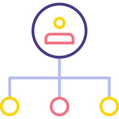 Seo simgesinin vektör illüstrasyonu