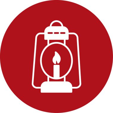 Yangın söndürücüsü. Vektör simgesi. Basit tasarım