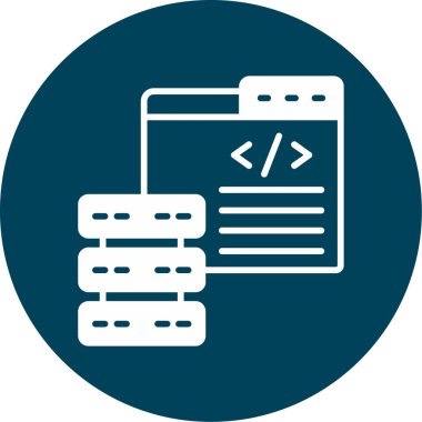 Web tasarım simgesi, vektör illüstrasyonu