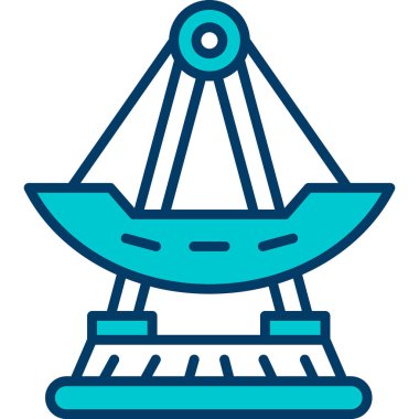 Modern bir simgenin vektör illüstrasyonu