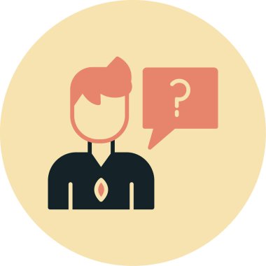 iş yönetimi dairesi simgesi, yönetici, çalışan